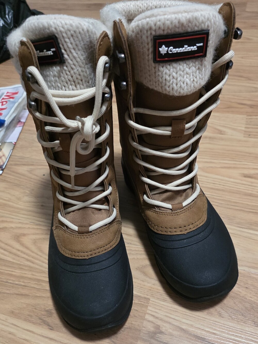 Canadiana Winter Boots Size 6